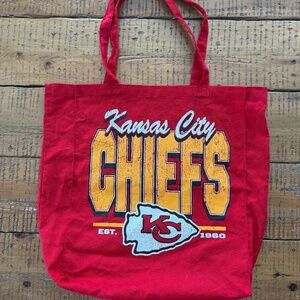 Kansas City Chiefs Reusable Shopping Grocery Tote Bag